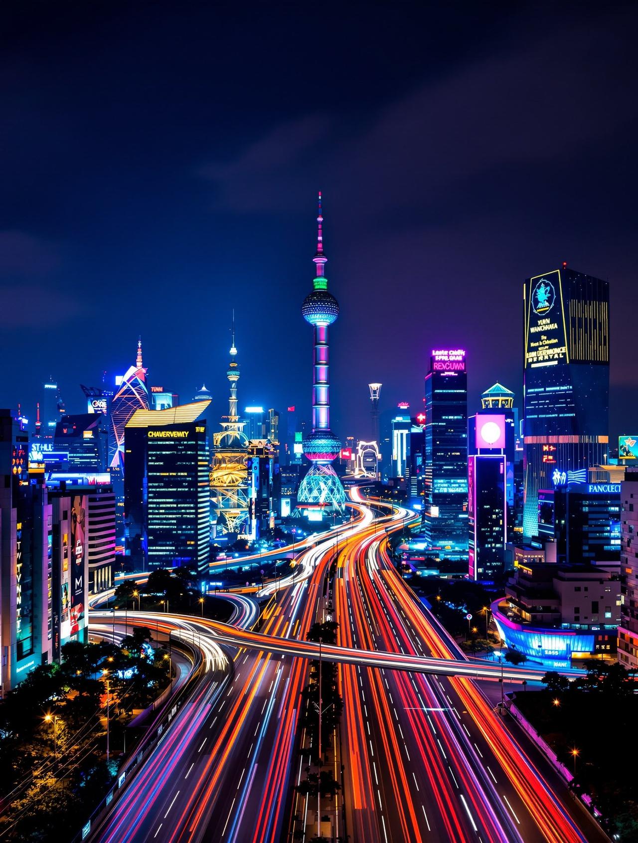 城市夜景延时摄影 - 青苹果视频高清在线观看